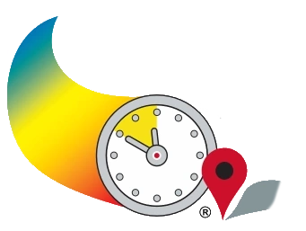 evacuation-destination-clock-logo